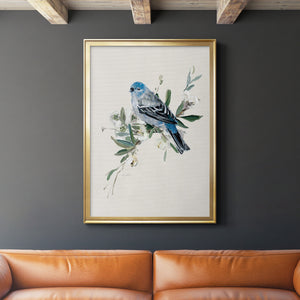 Bluebird Happy II Premium Framed Print - Ready to Hang