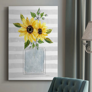 Sunflower Perfume I Premium Gallery Wrapped Canvas - Ready to Hang