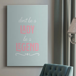 Lady Legend Premium Gallery Wrapped Canvas - Ready to Hang