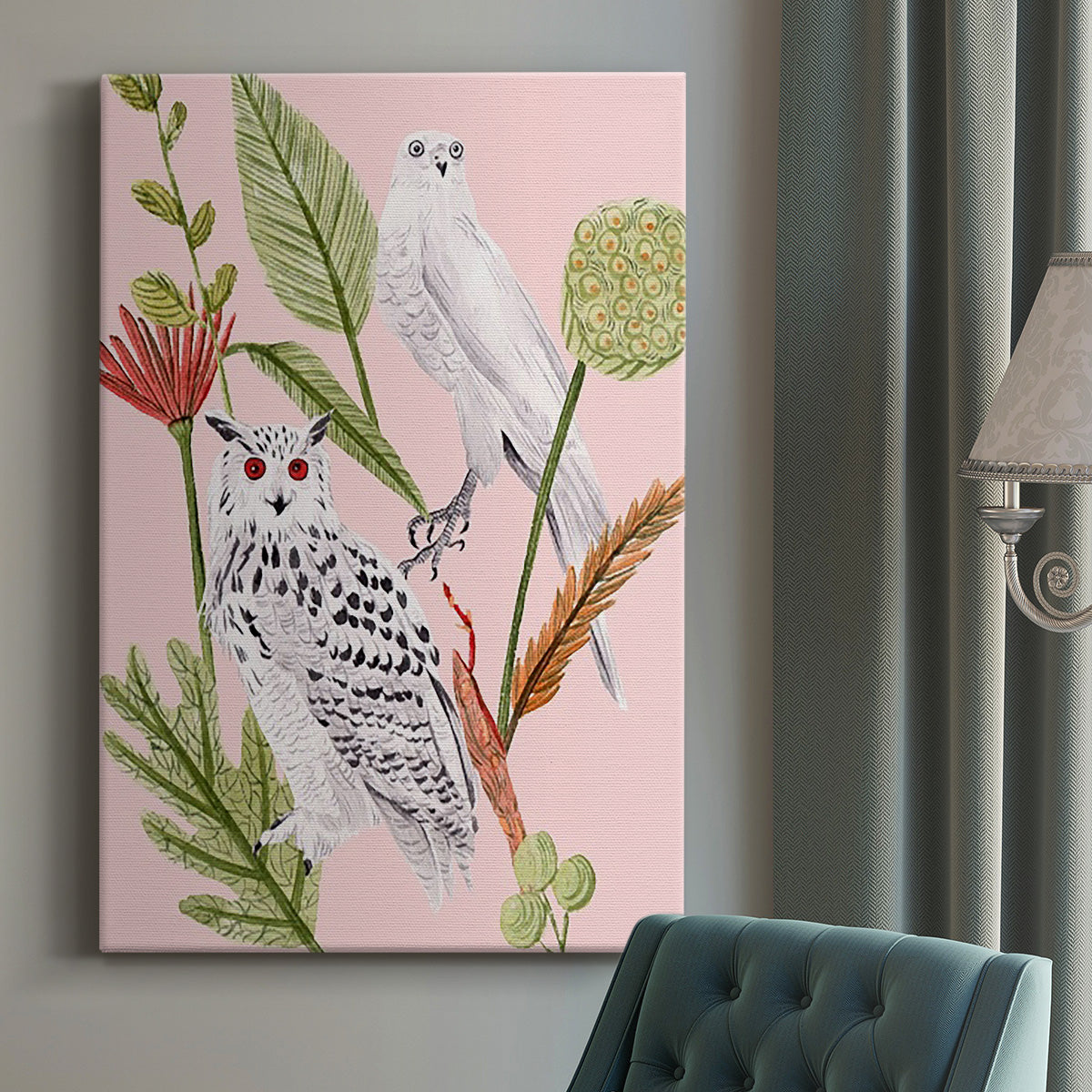 Birds in Motion V Premium Gallery Wrapped Canvas - Ready to Hang