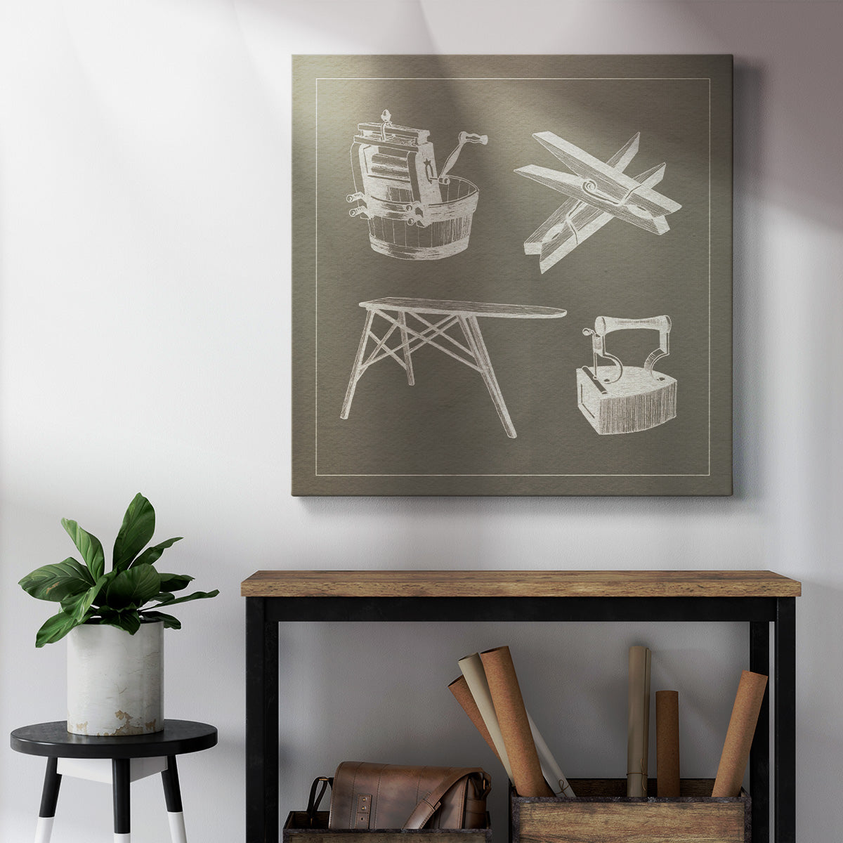 Laundry Tips VIII-Premium Gallery Wrapped Canvas - Ready to Hang