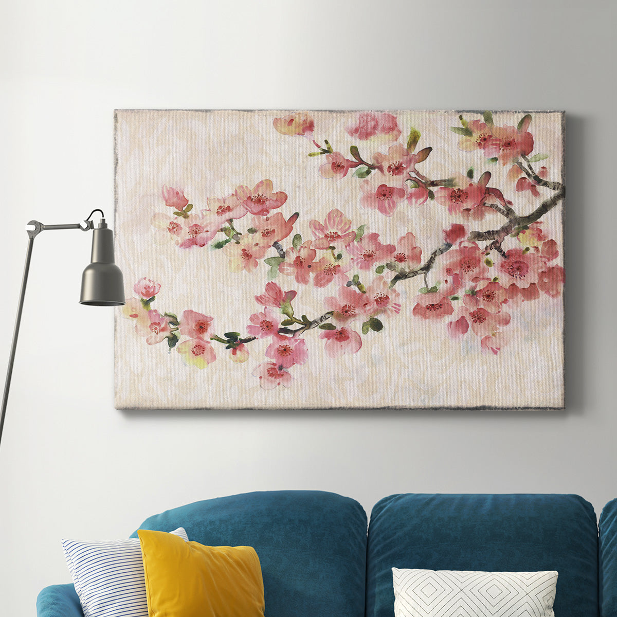 Cherry Blossom Composition I Premium Gallery Wrapped Canvas - Ready to Hang