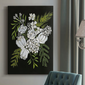 Alabaster Bouquet II Premium Gallery Wrapped Canvas - Ready to Hang