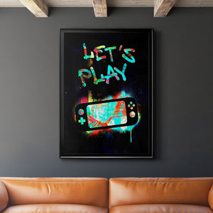 Gamer Tag III Premium Framed Print - Ready to Hang