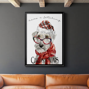 Have a Fetching Christmas Premium Framed Print - Ready to Hang