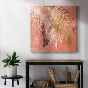 Golden Palms II-Premium Gallery Wrapped Canvas - Ready to Hang