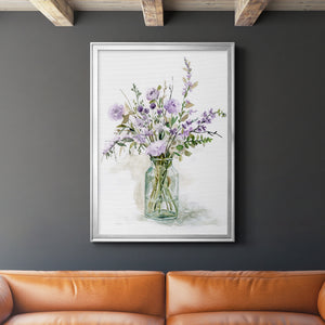 Purple Passion I Premium Framed Print - Ready to Hang