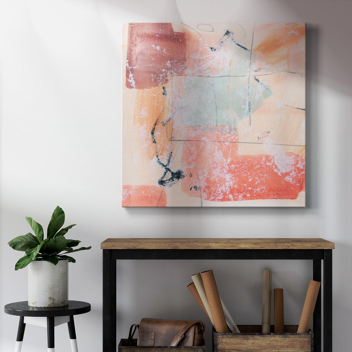 Warm Underneath IV-Premium Gallery Wrapped Canvas - Ready to Hang