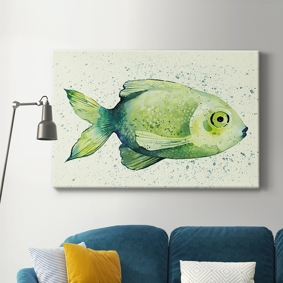 Speckled Freshwater Fish II Premium Gallery Wrapped Canvas - Ready to Hang