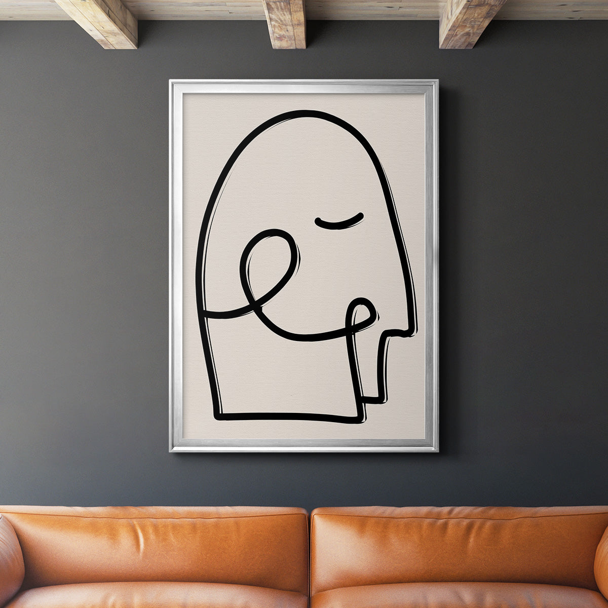Face It I Premium Framed Print - Ready to Hang