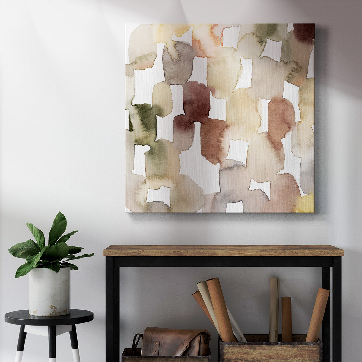 Melted Sediment I-Premium Gallery Wrapped Canvas - Ready to Hang