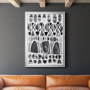 Grey Arches III Premium Framed Print - Ready to Hang