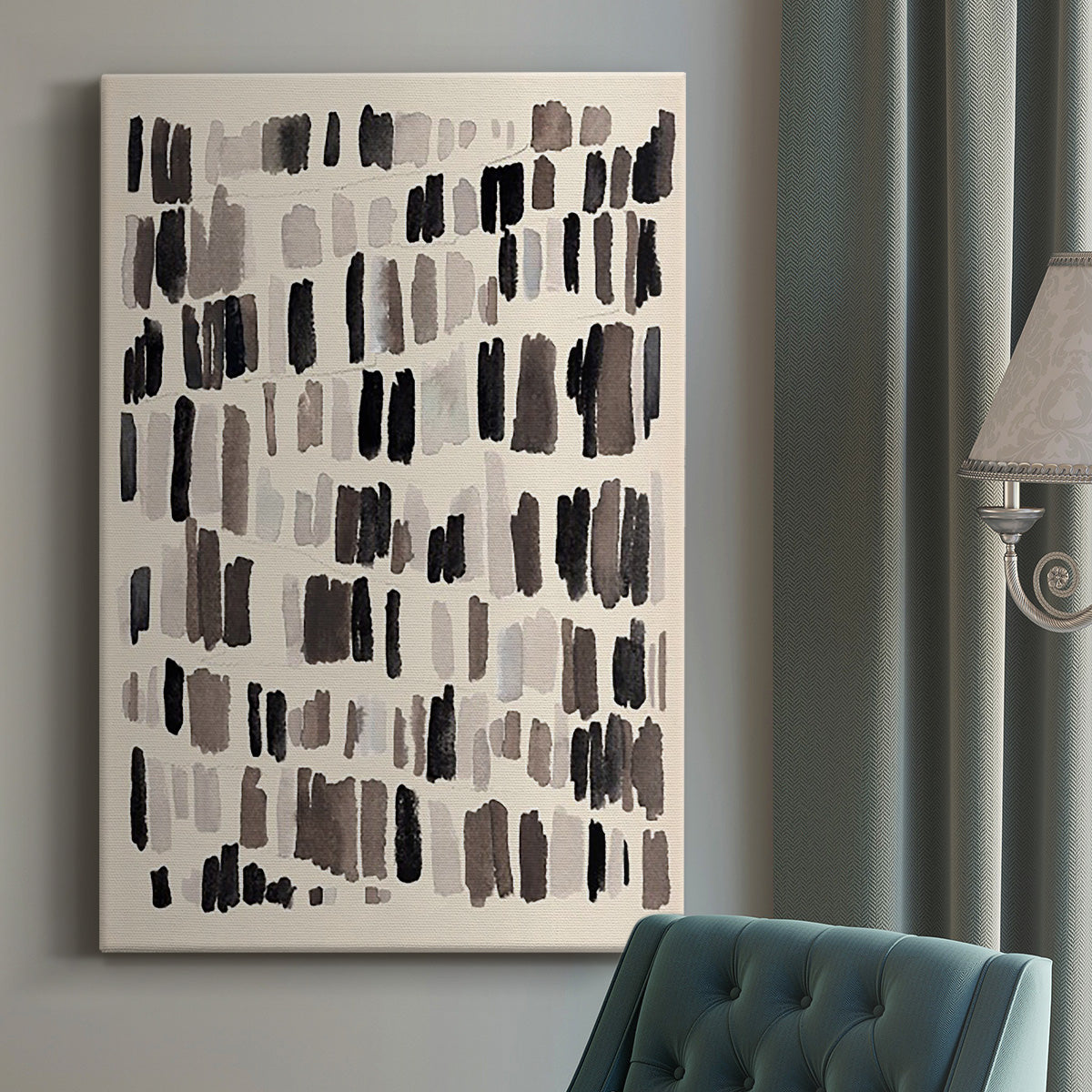 Chalk and Flint I Premium Gallery Wrapped Canvas - Ready to Hang
