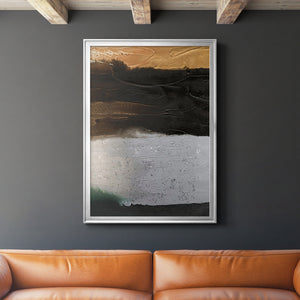 Embellished Coastal Plain I Premium Framed Print - Ready to Hang