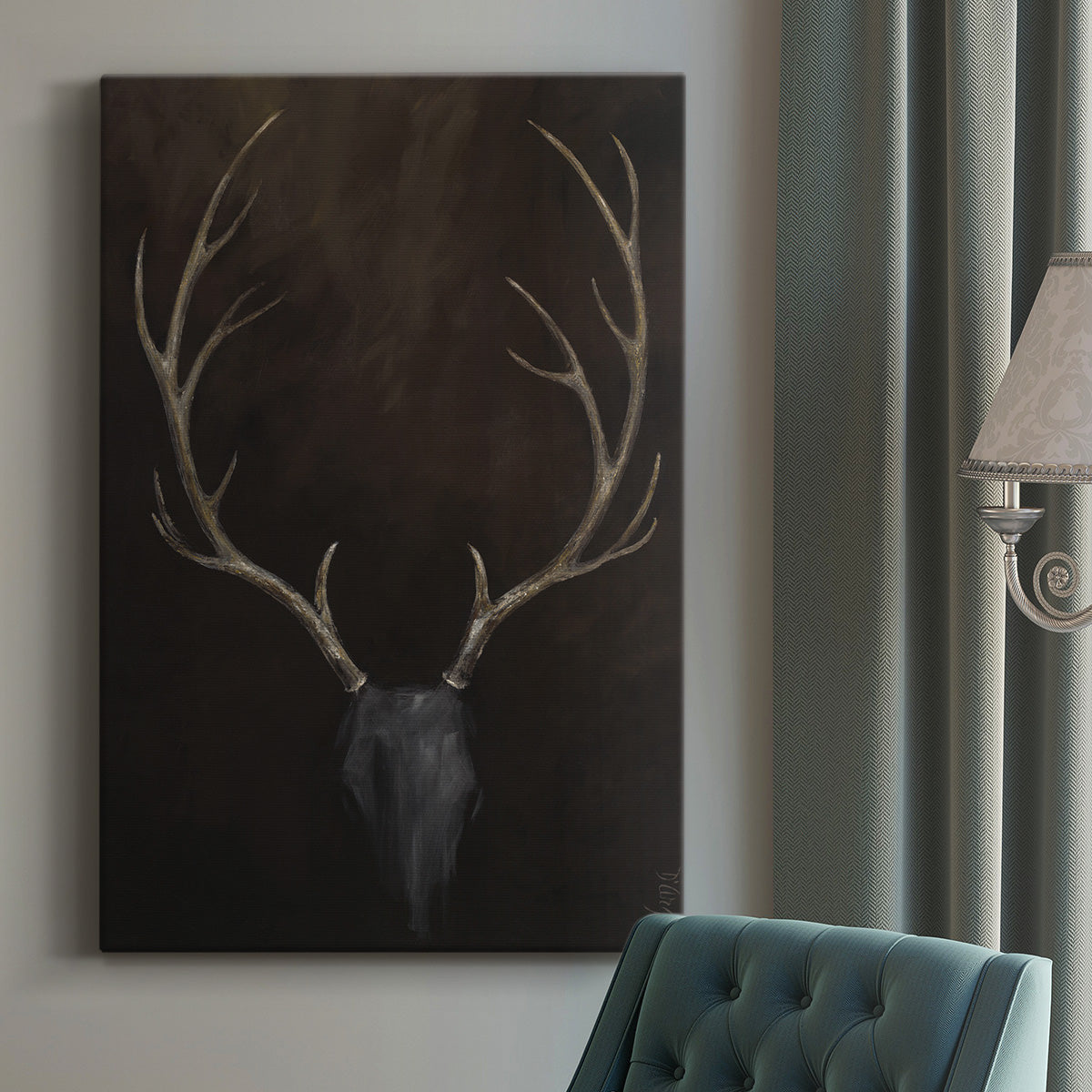 Buck Premium Gallery Wrapped Canvas - Ready to Hang