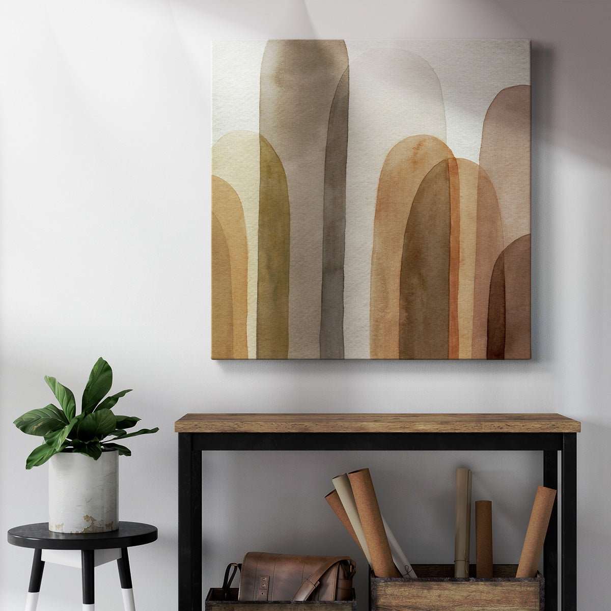 Desert Watercolor Arches II-Premium Gallery Wrapped Canvas - Ready to Hang