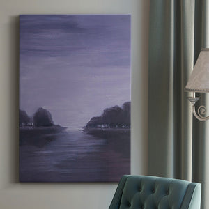 Amethyst Moonlight II Premium Gallery Wrapped Canvas - Ready to Hang