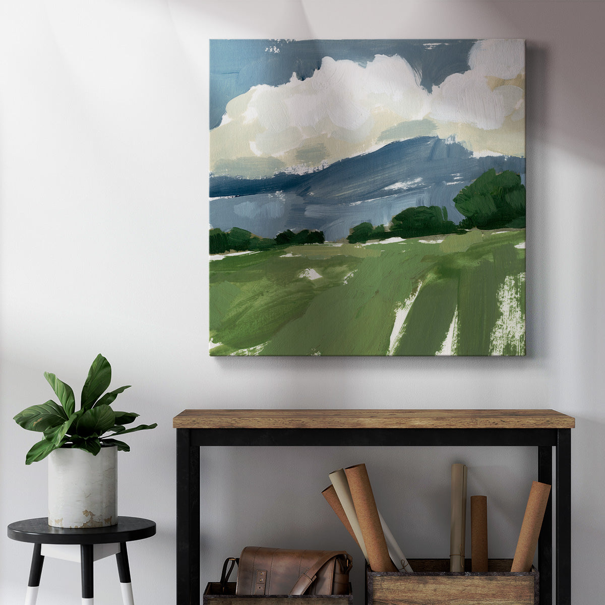 Spring Meadow Study IV-Premium Gallery Wrapped Canvas - Ready to Hang