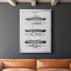 Industrial Ship Premium Framed Print - Ready to Hang