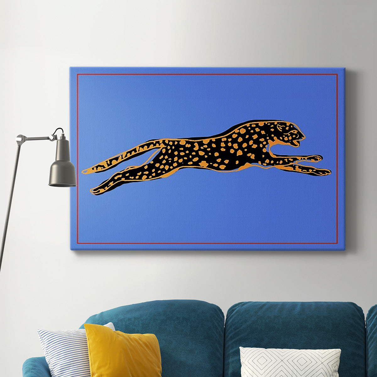 The Wild Leopard II Premium Gallery Wrapped Canvas - Ready to Hang