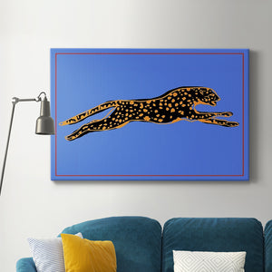 The Wild Leopard II Premium Gallery Wrapped Canvas - Ready to Hang