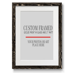 Custom Rustic Frames - Gallery Wrapped Canvas or Prints