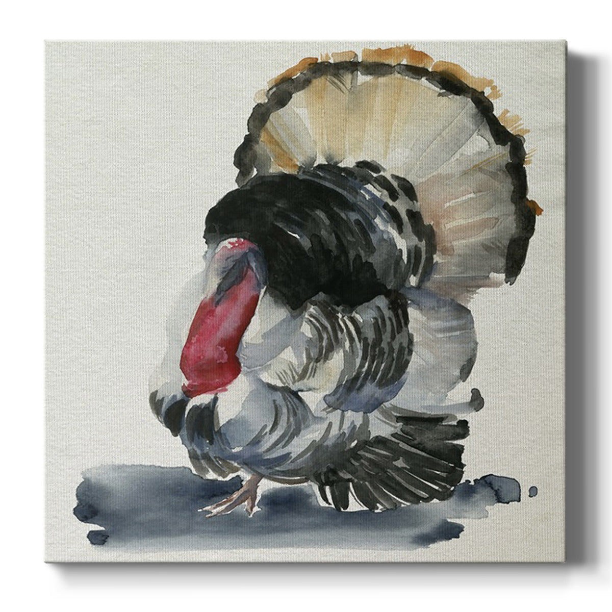 Watercolor Turkey II